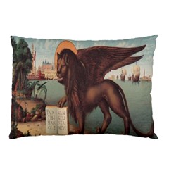 Lion Of Venice, Italy Pillow Case (two Sides) by ConteMonfrey