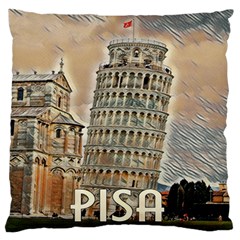 Pisa Tower, Italy Standard Flano Cushion Case (two Sides) by ConteMonfrey