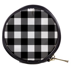 Black And White Plaided  Mini Makeup Bag by ConteMonfrey