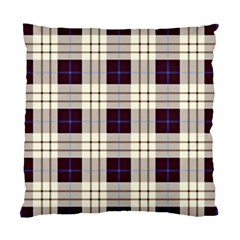 Gray, Purple And Blue Plaids Standard Cushion Case (one Side) by ConteMonfrey