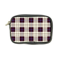 Gray, Purple And Blue Plaids Coin Purse