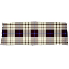 Gray, Purple And Blue Plaids Body Pillow Case Dakimakura (two Sides)