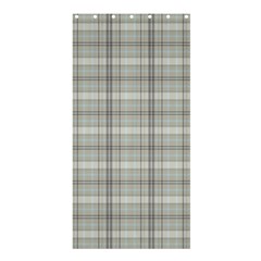 Vintage Gray Plaids Shower Curtain 36  X 72  (stall)  by ConteMonfrey