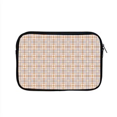 Portuguese Vibes - Brown and white geometric plaids Apple MacBook Pro 15  Zipper Case