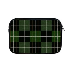 Modern Green Plaid Apple Ipad Mini Zipper Cases by ConteMonfrey