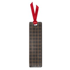 Brown And Black Small Plaids Small Book Marks by ConteMonfrey