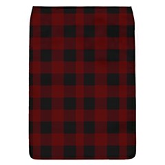 Dark Red Classic Plaids Removable Flap Cover (s) by ConteMonfrey