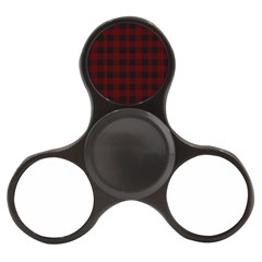 Dark Red Classic Plaids Finger Spinner by ConteMonfrey