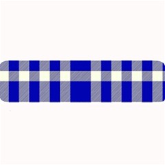 Blue Plaids Bic Big Plaids Large Bar Mats by ConteMonfrey