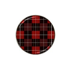 Modern Red Plaids Hat Clip Ball Marker (10 Pack) by ConteMonfrey