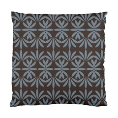 Floral Pattern Wallpaper Textile Standard Cushion Case (one Side) by Wegoenart