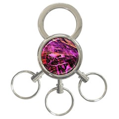 Mirror Fractal 3-ring Key Chain by Sparkle