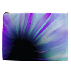 Mirror Fractal Cosmetic Bag (xxl) by Sparkle
