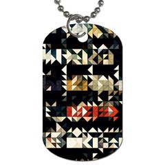 Art-design-color-banner-wallpaper Dog Tag (one Side)