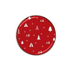 Abstract-cute-christmas Seamless Hat Clip Ball Marker (4 Pack) by nateshop