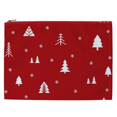 Abstract-cute-christmas Seamless Cosmetic Bag (xxl) by nateshop