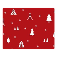 Abstract-cute-christmas Seamless Double Sided Flano Blanket (large)  by nateshop