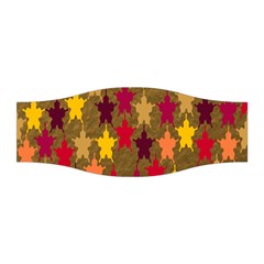 Abstract-flower Gold Stretchable Headband by nateshop