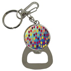 Abstract-flower,bacground Bottle Opener Key Chain by nateshop