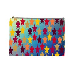 Abstract-flower,bacground Cosmetic Bag (large)