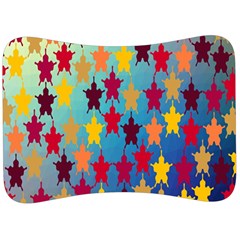 Abstract-flower,bacground Velour Seat Head Rest Cushion by nateshop