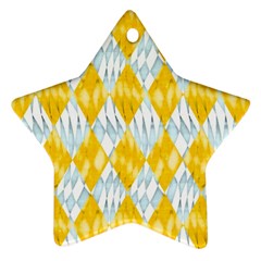 Background-box Yellow Ornament (star)