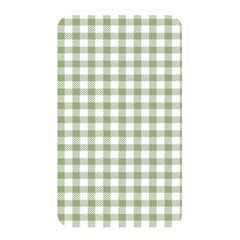 Green Tea White Small Plaids Memory Card Reader (rectangular) by ConteMonfrey