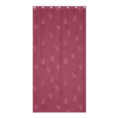 Background-flower Pattern Shower Curtain 36  X 72  (stall)  by nateshop