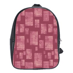 Background-pattern Flower School Bag (xl) by nateshop