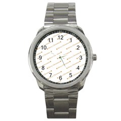 Cute Christmas Sport Metal Watch by nateshop