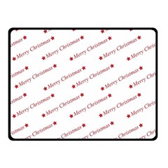 Christmas Cute Double Sided Fleece Blanket (small)  by nateshop