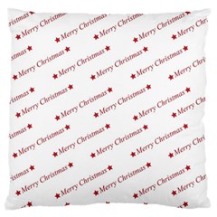 Christmas Cute Large Flano Cushion Case (two Sides) by nateshop