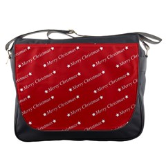 Cute Christmas Red Messenger Bag by nateshop