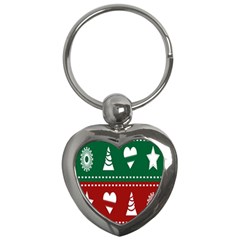 Christmas-04 Key Chain (heart) by nateshop