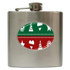 Christmas-04 Hip Flask (6 Oz) by nateshop