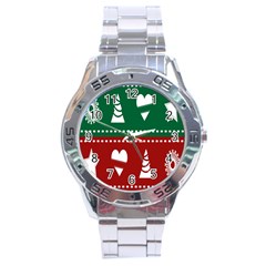 Christmas-04 Stainless Steel Analogue Watch by nateshop