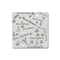 Christmas Square Magnet by nateshop