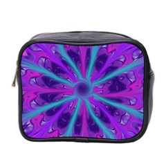 Wallpaper Tie Dye Pattern Mini Toiletries Bag (two Sides) by Wegoenart