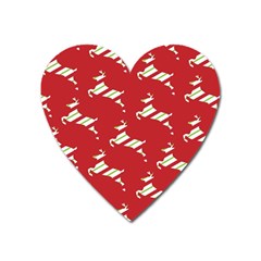 Christmas-merry Christmas Heart Magnet by nateshop