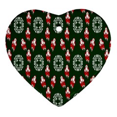 Christmas-09 Heart Ornament (two Sides) by nateshop