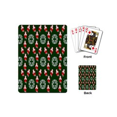 Christmas-09 Playing Cards Single Design (mini) by nateshop