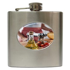 Healthy Ingredients - Olive Oil And Tomatoes Hip Flask (6 Oz) by ConteMonfrey