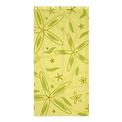 Wallpaper Floral Wallpaper Shower Curtain 36  X 72  (stall)  by Wegoenart