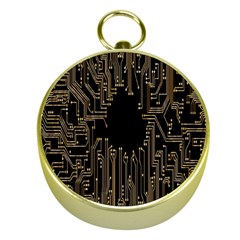 Circuit-board Gold Compasses