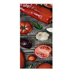 Bell Peppers & Tomatoes Shower Curtain 36  X 72  (stall)  by ConteMonfrey