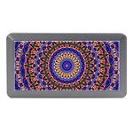 Mandala Kaleidoscope Background Memory Card Reader (Mini) Front