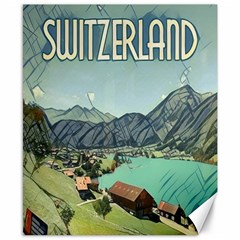 Lake Lungern - Switzerland Canvas 8  X 10  by ConteMonfrey