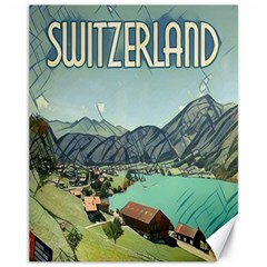 Lake Lungern - Switzerland Canvas 11  X 14  by ConteMonfrey