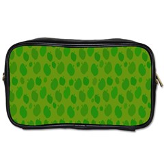 Green-apples Toiletries Bag (two Sides) by nateshop