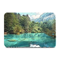 Blausee Naturpark - Switzerland Plate Mats by ConteMonfrey